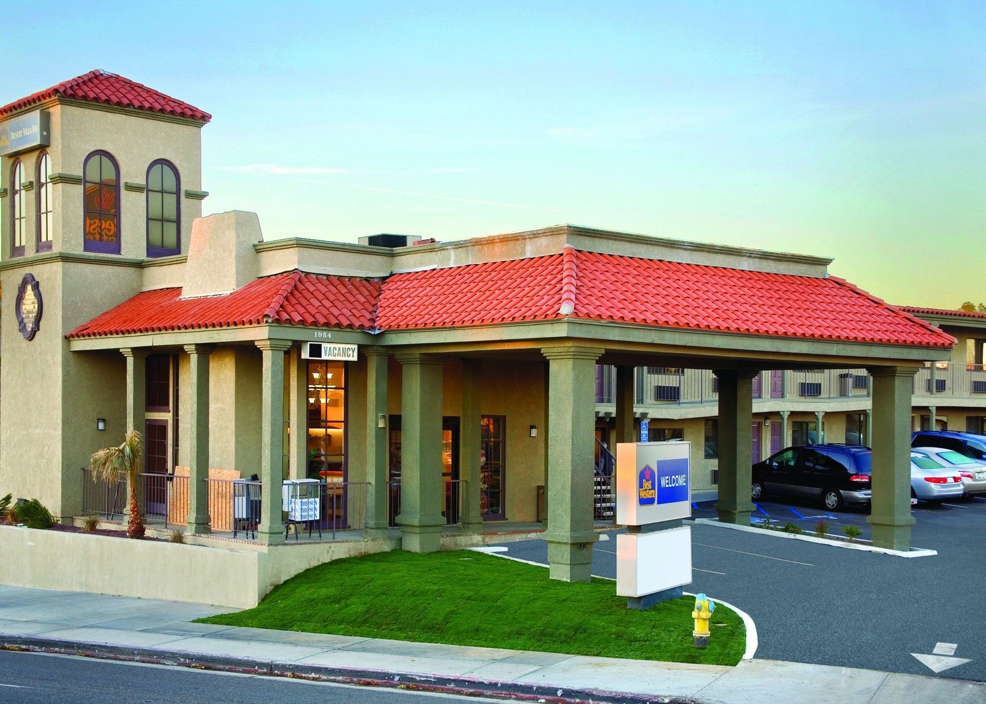 Best Western Desert Villa Inn Barstow Exteriör bild